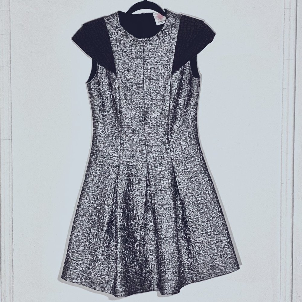 May and June Metallic Party Dress